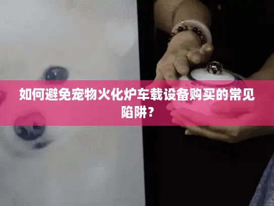 如何避免宠物火化炉车载设备购买的常见陷阱？