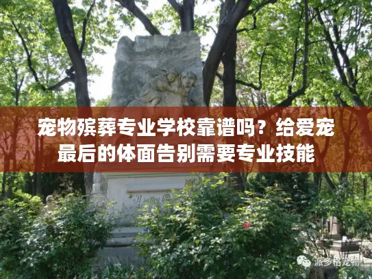 宠物殡葬专业学校靠谱吗？给爱宠最后的体面告别需要专业技能