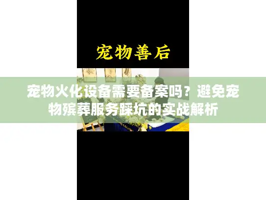 宠物火化设备需要备案吗？避免宠物殡葬服务踩坑的实战解析