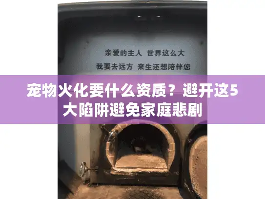 宠物火化要什么资质？避开这5大陷阱避免家庭悲剧