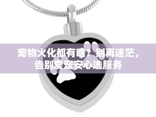 宠物火化都有啥？别再迷茫，告别爱宠安心选服务