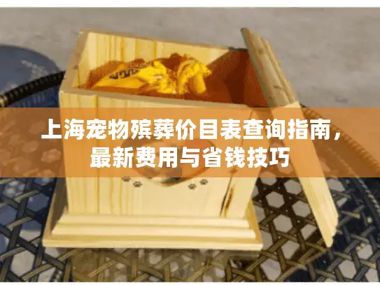 上海宠物殡葬价目表查询指南，最新费用与省钱技巧