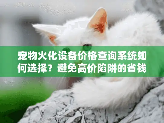 宠物火化设备价格查询系统如何选择？避免高价陷阱的省钱攻略