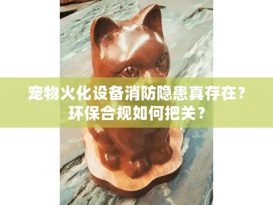 宠物火化设备消防隐患真存在？环保合规如何把关？