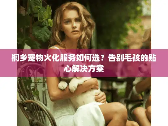 桐乡宠物火化服务如何选？告别毛孩的贴心解决方案