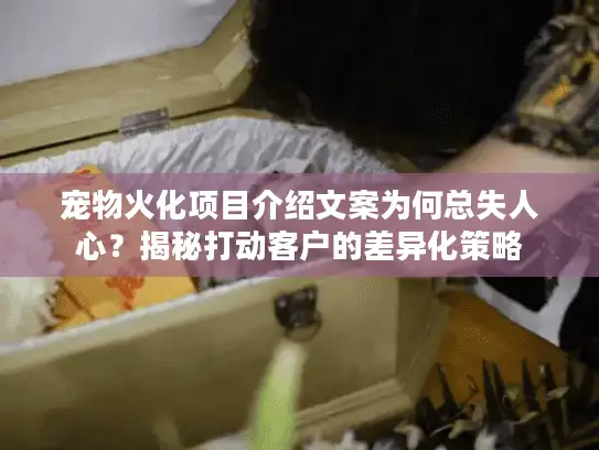宠物火化项目介绍文案为何总失人心？揭秘打动客户的差异化策略