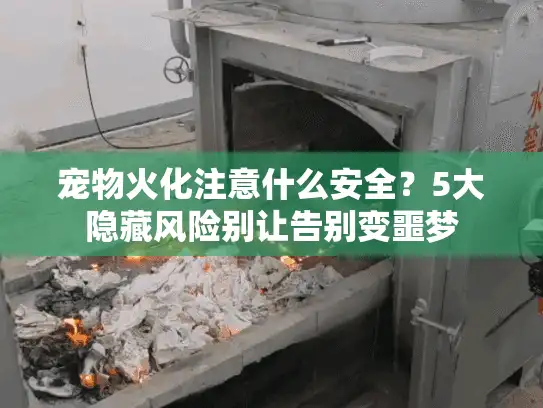 宠物火化注意什么安全？5大隐藏风险别让告别变噩梦