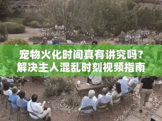 宠物火化时间真有讲究吗？解决主人混乱时刻视频指南