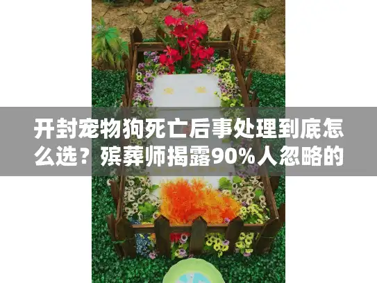 开封宠物狗死亡后事处理到底怎么选？殡葬师揭露90%人忽略的送别隐患