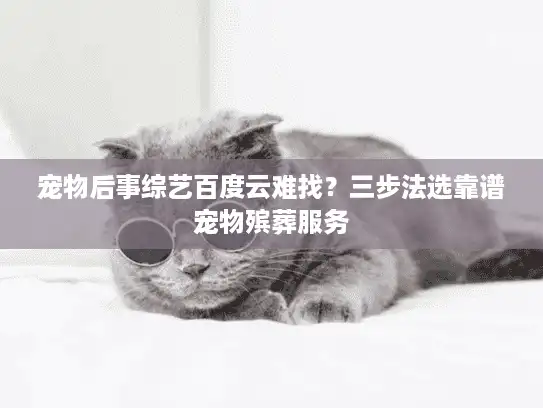 宠物后事综艺百度云难找？三步法选靠谱宠物殡葬服务