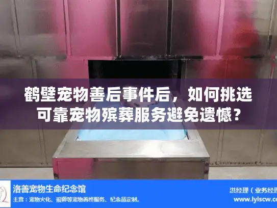 鹤壁宠物善后事件后，如何挑选可靠宠物殡葬服务避免遗憾？