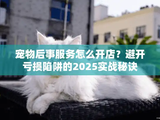 宠物后事服务怎么开店？避开亏损陷阱的2025实战秘诀
