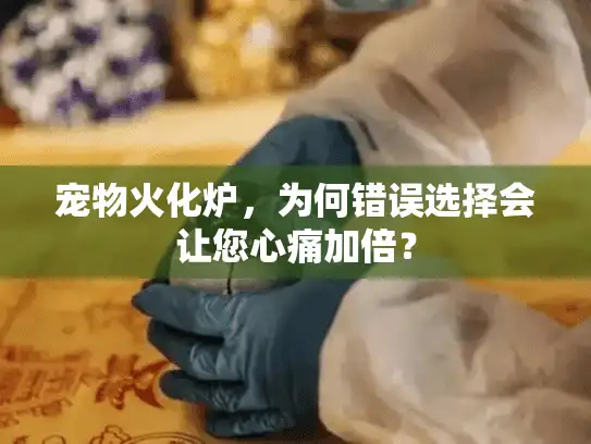 宠物火化炉，为何错误选择会让您心痛加倍？