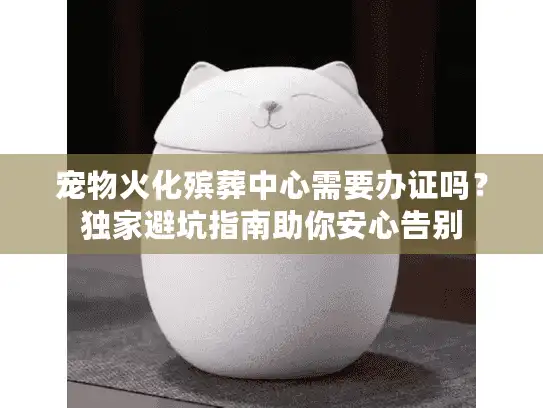 宠物火化殡葬中心需要办证吗？独家避坑指南助你安心告别