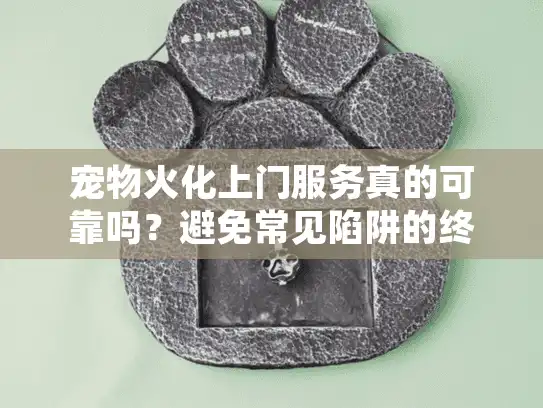 宠物火化上门服务真的可靠吗？避免常见陷阱的终极选择指南