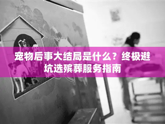 宠物后事大结局是什么？终极避坑选殡葬服务指南