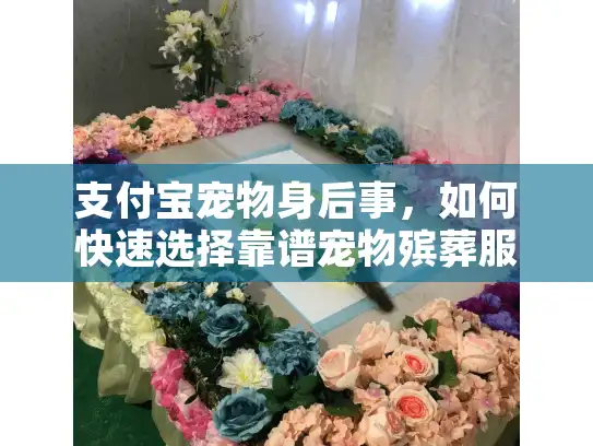 支付宝宠物身后事，如何快速选择靠谱宠物殡葬服务免踩坑？