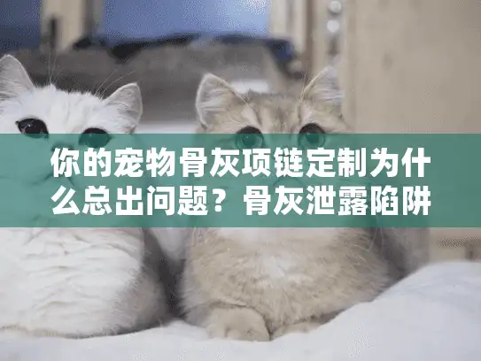 你的宠物骨灰项链定制为什么总出问题？骨灰泄露陷阱大揭秘
