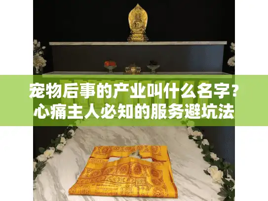 宠物后事的产业叫什么名字？心痛主人必知的服务避坑法