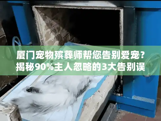 厦门宠物殡葬师帮您告别爱宠？揭秘90%主人忽略的3大告别误区