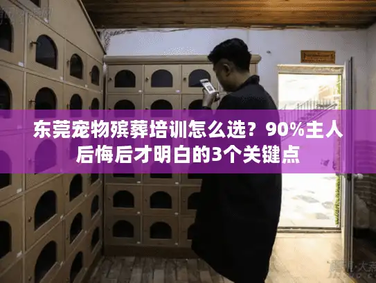 东莞宠物殡葬培训怎么选？90%主人后悔后才明白的3个关键点