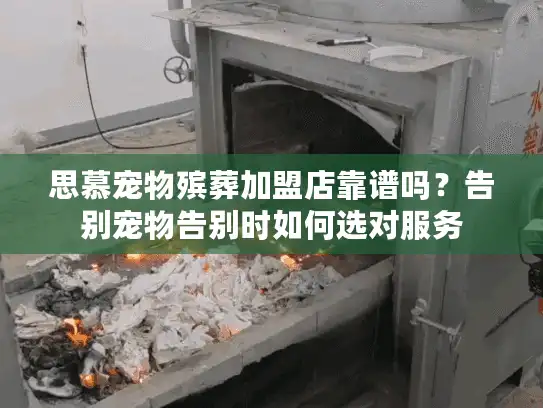 思慕宠物殡葬加盟店靠谱吗？告别宠物告别时如何选对服务