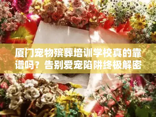 厦门宠物殡葬培训学校真的靠谱吗？告别爱宠陷阱终极解密
