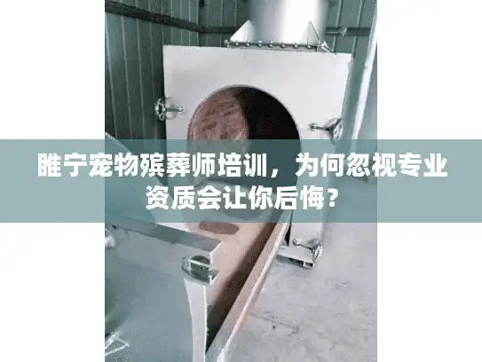 睢宁宠物殡葬师培训，为何忽视专业资质会让你后悔？