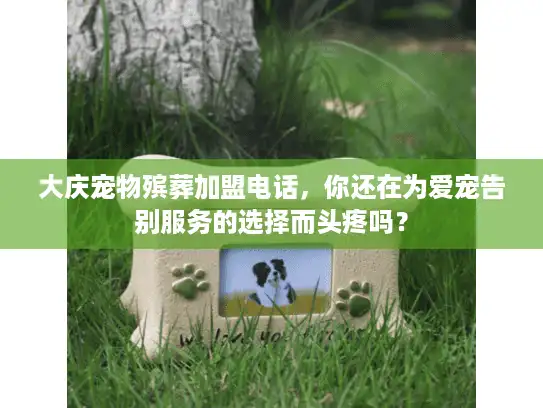 大庆宠物殡葬加盟电话，你还在为爱宠告别服务的选择而头疼吗？