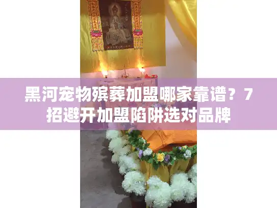黑河宠物殡葬加盟哪家靠谱？7招避开加盟陷阱选对品牌