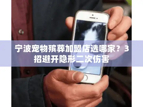 宁波宠物殡葬加盟店选哪家？3招避开隐形二次伤害