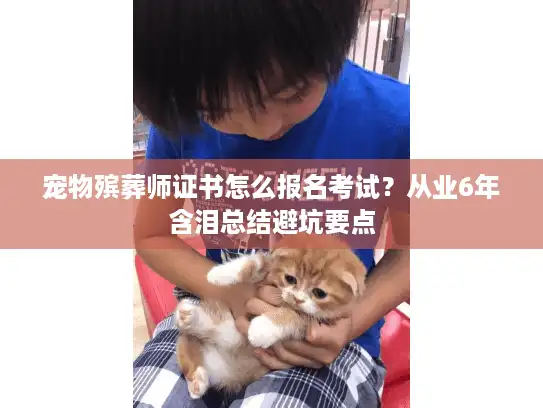 宠物殡葬师证书怎么报名考试？从业6年含泪总结避坑要点