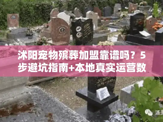 沭阳宠物殡葬加盟靠谱吗？5步避坑指南+本地真实运营数据