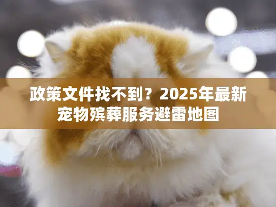 政策文件找不到？2025年最新宠物殡葬服务避雷地图