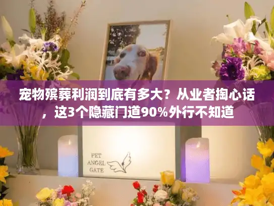宠物殡葬利润到底有多大？从业者掏心话，这3个隐藏门道90%外行不知道