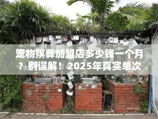 宠物殡葬加盟店多少钱一个月？别误解！2025年真实单次服务价+避坑指南