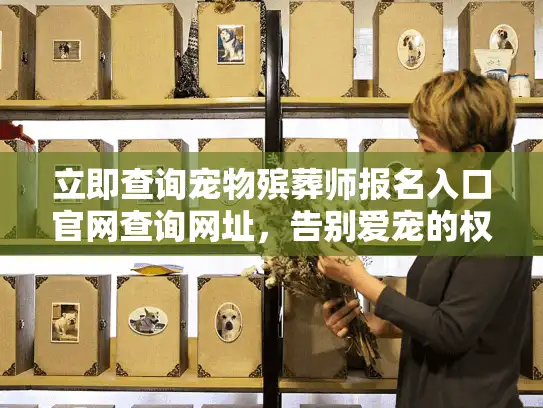 立即查询宠物殡葬师报名入口官网查询网址，告别爱宠的权威行动指南