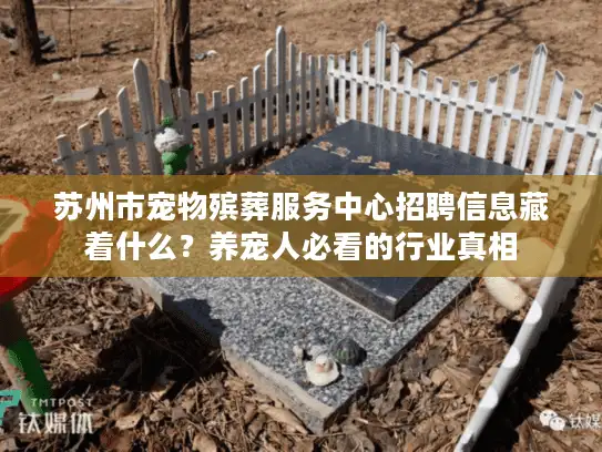 苏州市宠物殡葬服务中心招聘信息藏着什么？养宠人必看的行业真相