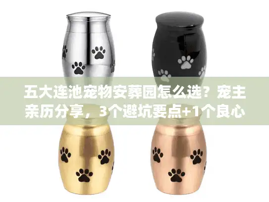 五大连池宠物安葬园怎么选？宠主亲历分享，3个避坑要点+1个良心推荐
