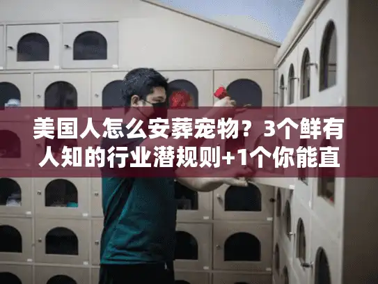 美国人怎么安葬宠物？3个鲜有人知的行业潜规则+1个你能直接抄的实战方案