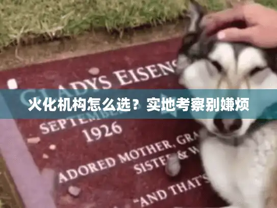 火化机构怎么选？实地考察别嫌烦