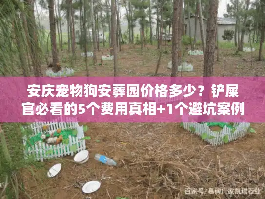 安庆宠物狗安葬园价格多少？铲屎官必看的5个费用真相+1个避坑案例