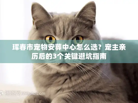 珲春市宠物安葬中心怎么选？宠主亲历后的3个关键避坑指南