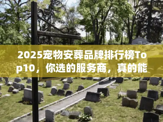 2025宠物安葬品牌排行榜Top10，你选的服务商，真的能接住最后的告别吗？