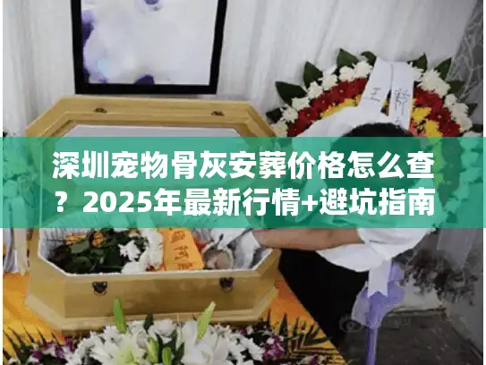 深圳宠物骨灰安葬价格怎么查？2025年最新行情+避坑指南看这篇就够