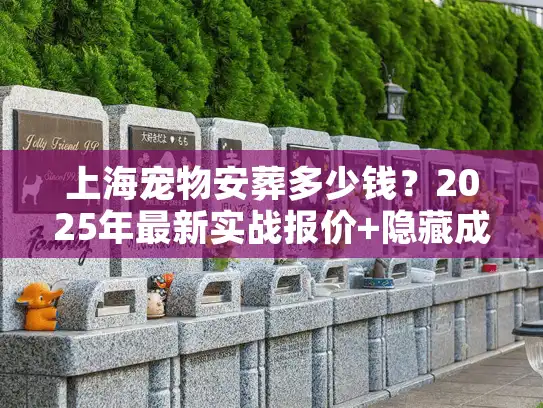 上海宠物安葬多少钱？2025年最新实战报价+隐藏成本全拆解