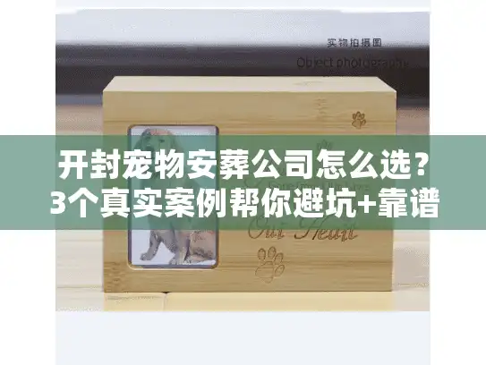 开封宠物安葬公司怎么选？3个真实案例帮你避坑+靠谱机构清单