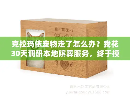 克拉玛依宠物走了怎么办？我花30天调研本地殡葬服务，终于摸清这些隐藏规则