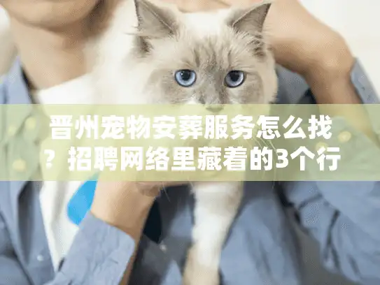 晋州宠物安葬服务怎么找？招聘网络里藏着的3个行业真相，养宠人必看！