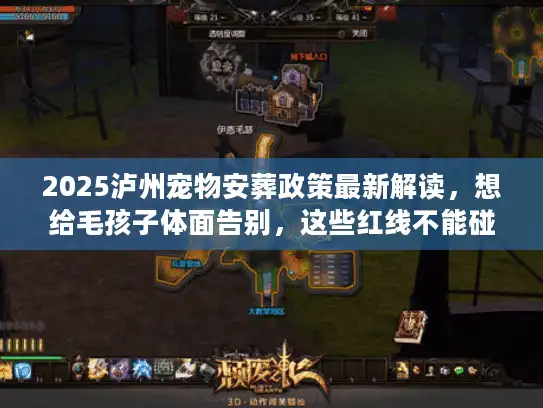 2025泸州宠物安葬政策最新解读，想给毛孩子体面告别，这些红线不能碰？
